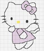 Schema punto croce Hello Kitty 31