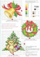 Schemi punto croce Decorazioni albero Natale