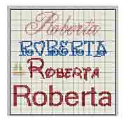 Schema nome Roberta 1