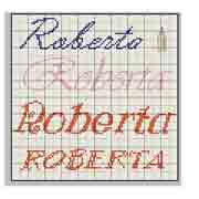 Schema nome Roberta 2