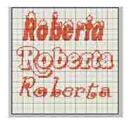 Schema nome Roberta 5