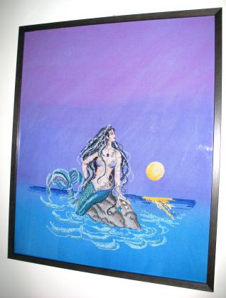 Calypso la Sirena in mezzo al mare