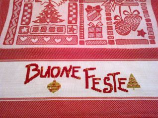 Strofinaccio Buone Feste