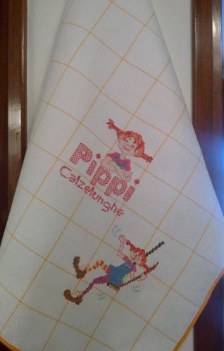 Strofinaccio con Pippi Calzelunghe