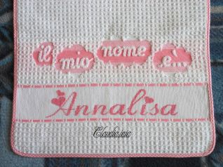 Set Annalisa_3_Asciugamano con nome