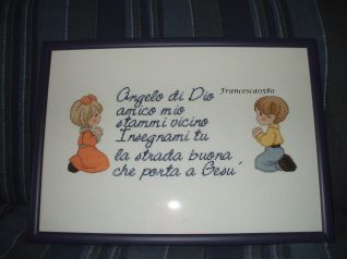 quadro bimbi + preghiera