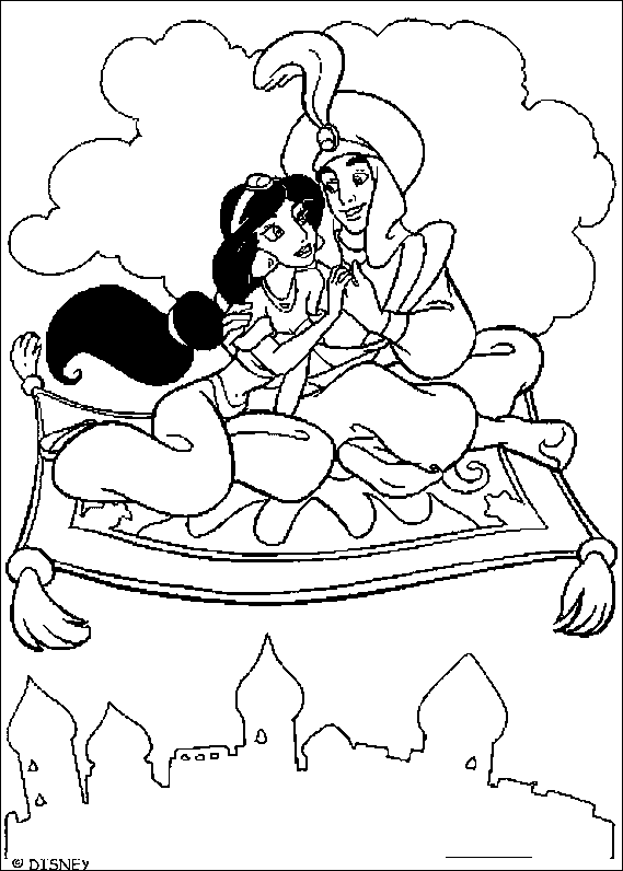 Disegno 18 Aladino