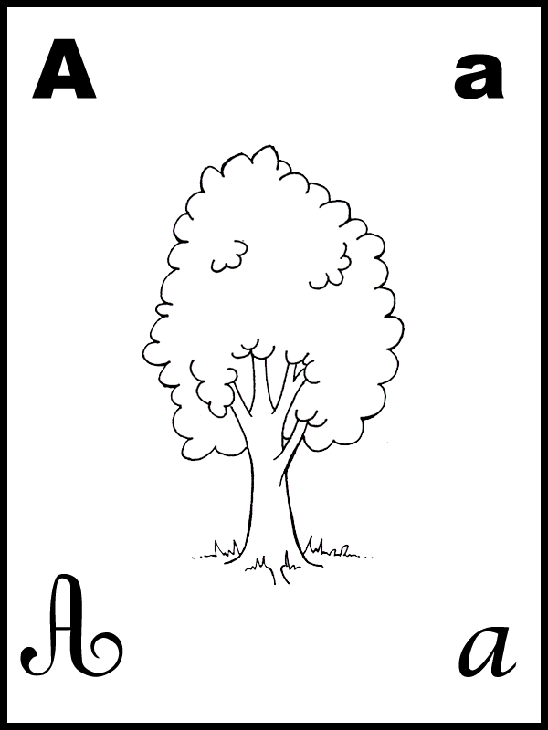 Disegno 1 Alfabeto quadri