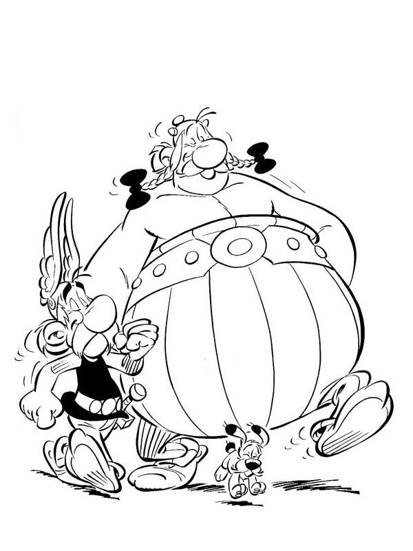 Disegno 10 Asterix