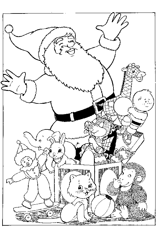 Disegno 26 Babbo natale