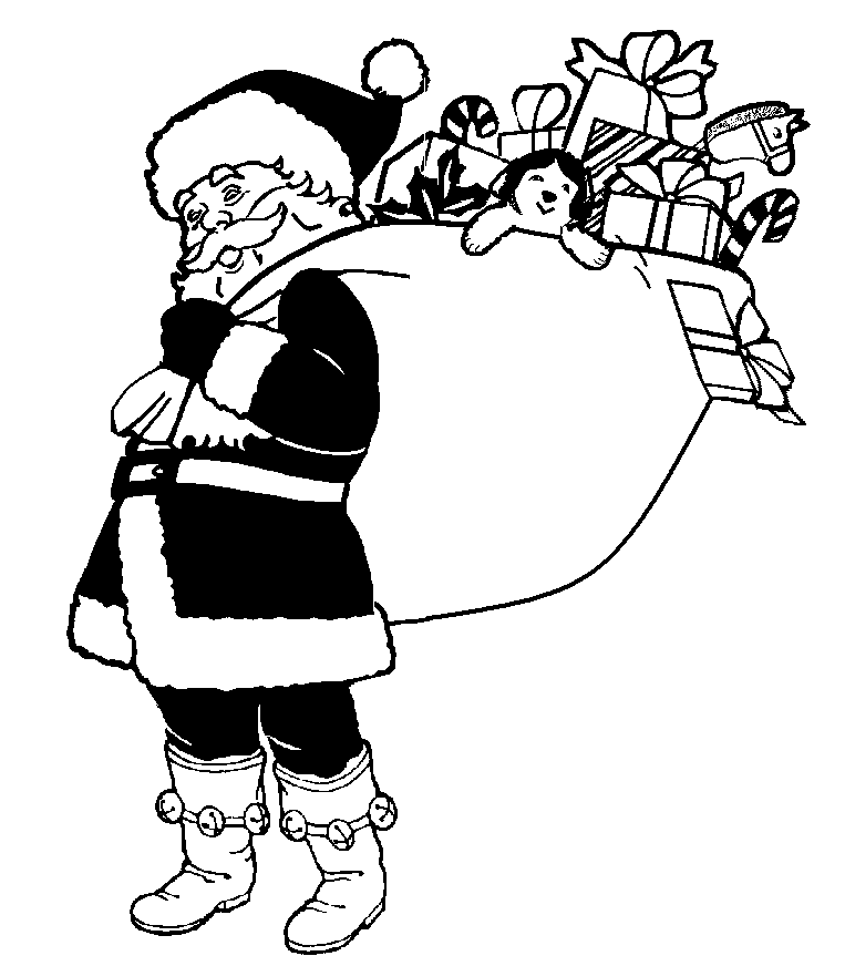 Disegno 27 Babbo natale