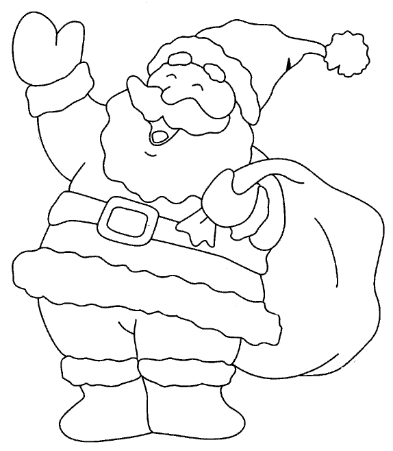 Disegno 33 Babbo natale