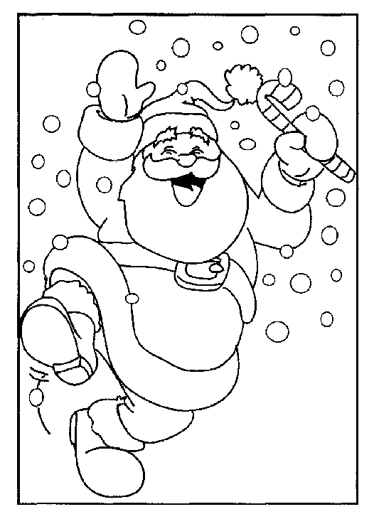 Disegno 48 Babbo natale