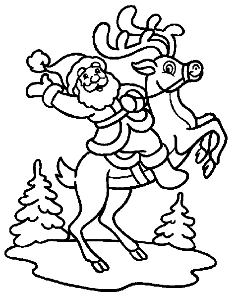 Disegno 69 Babbo natale