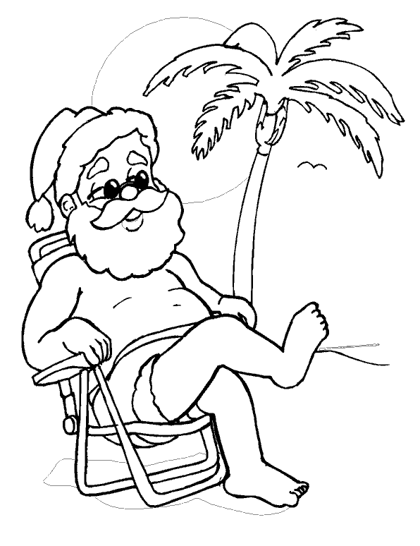 Disegno 76 Babbo natale