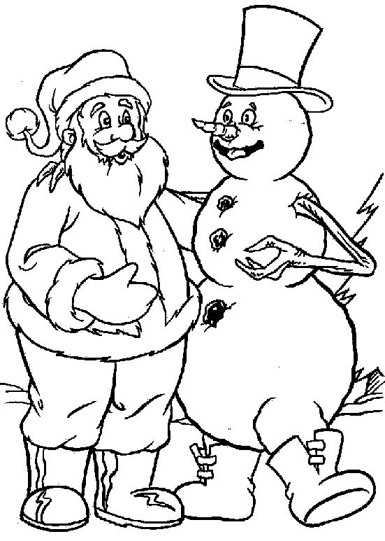 Disegno 8 Babbo natale