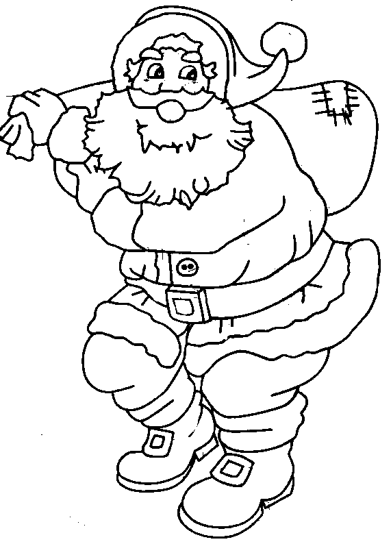 Disegno 83 Babbo natale