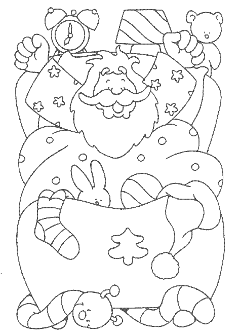 Disegno 86 Babbo natale