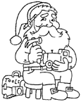 Disegno 25 Babbo natale