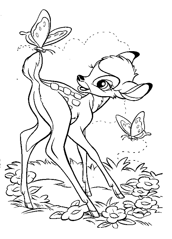 Disegno 100 Bamby