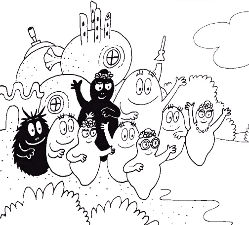 Disegno 8 Barbapapa