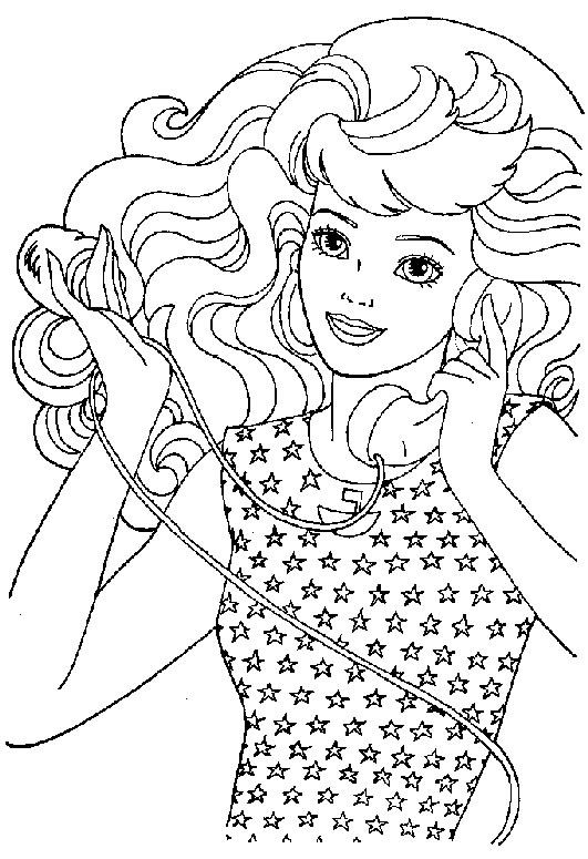 Disegno 121 Barbie