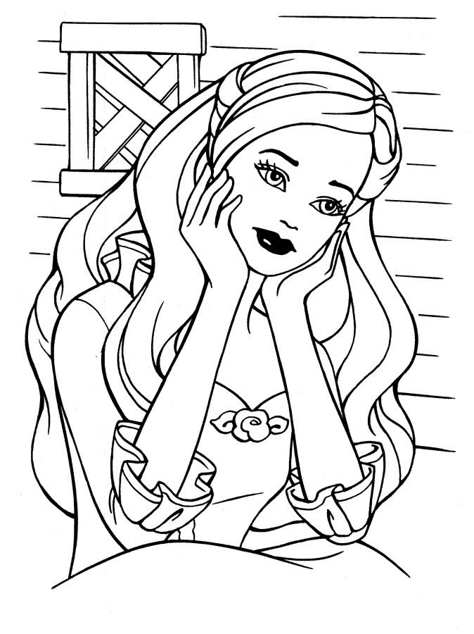 Disegno 137 Barbie