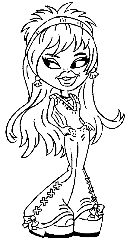 Disegno 18 Bratz