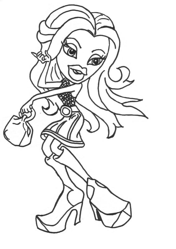 Disegno 9 Bratz