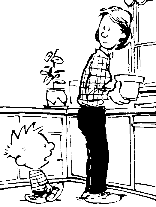 Disegno 3 Calvin and hobbes