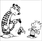 Disegno 6 Calvin and hobbes