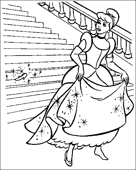 Disegno 20 Cenerentola