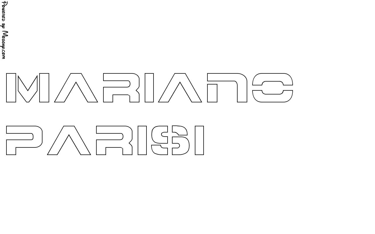 Mariano Lettering Design Sticker Disegno per bambini mariano 34408 da stampare e colorare