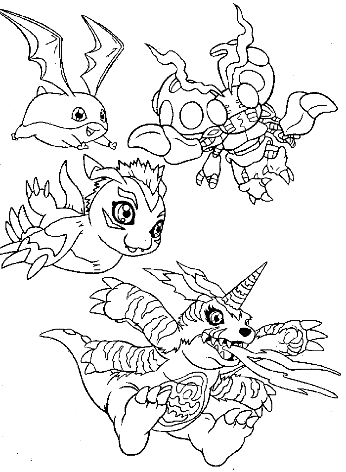 Disegno 114 Digimon