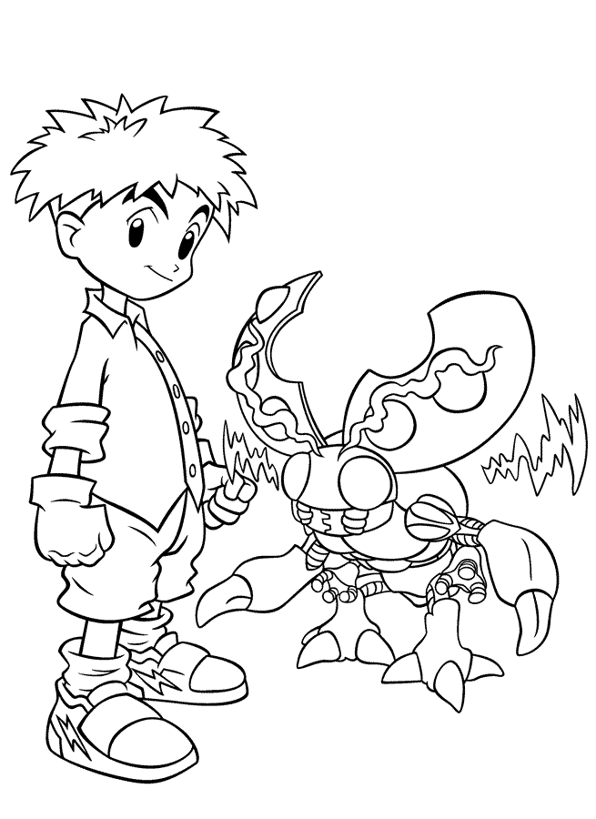 Disegno 35 Digimon