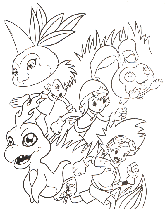 Disegno 68 Digimon