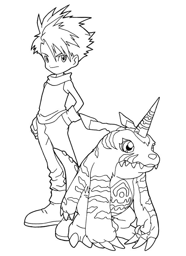 Disegno 71 Digimon