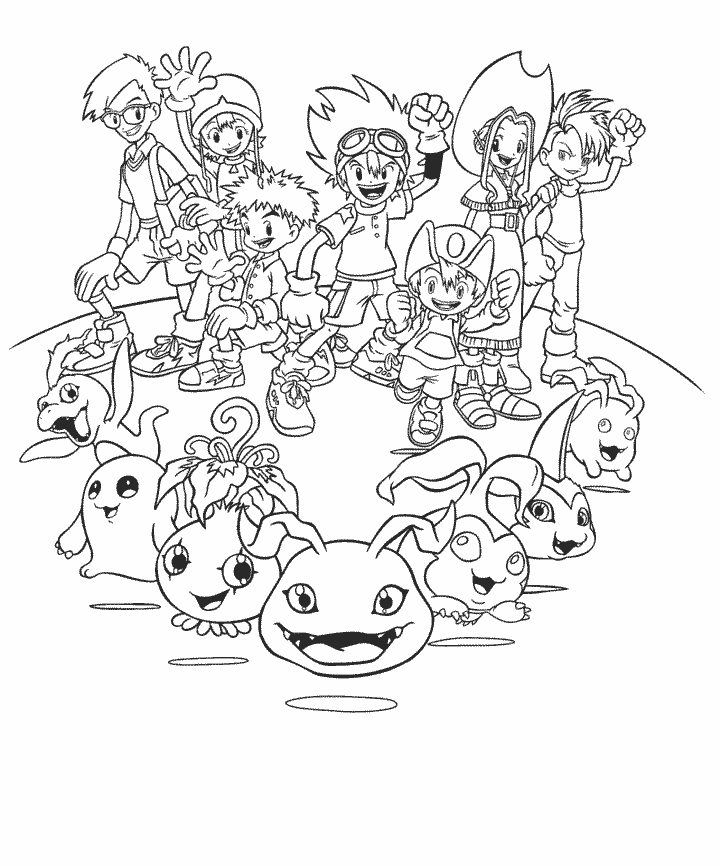 Disegno 89 Digimon