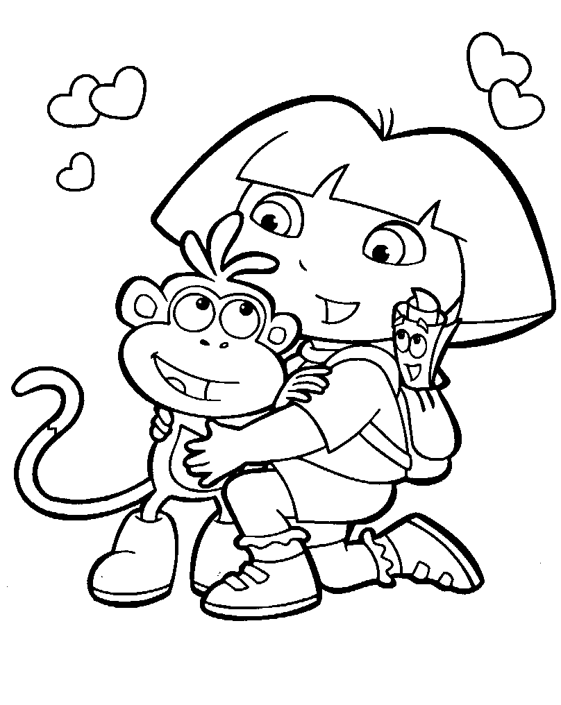 Disegno 32 Dora e diego