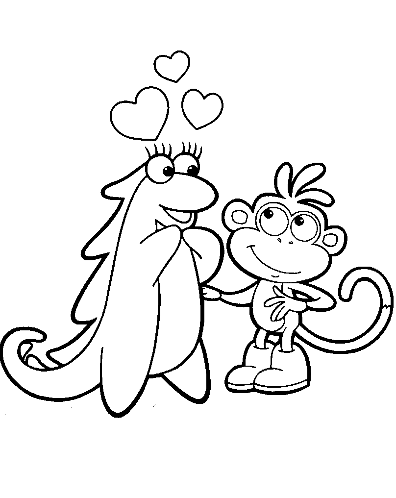 Disegno 33 Dora e diego