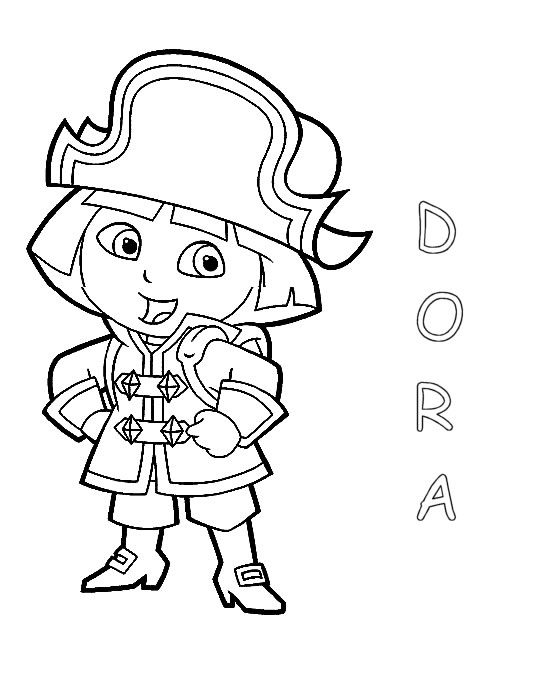 Disegno 41 Dora la esploratrice