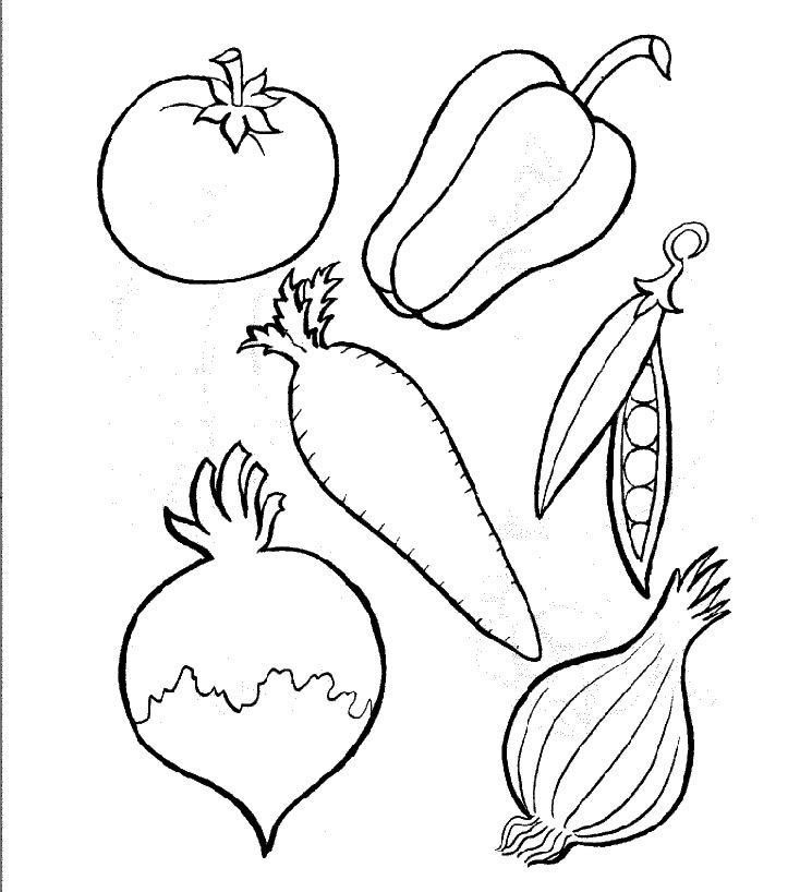 Disegno 35 Frutta e verdura