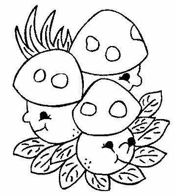 Disegno 3 Funghi