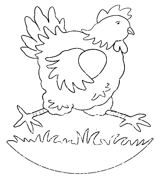 Disegno 29 Galline