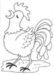 Disegno 7 Galline