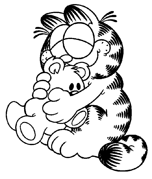 Disegno 15 Garfield