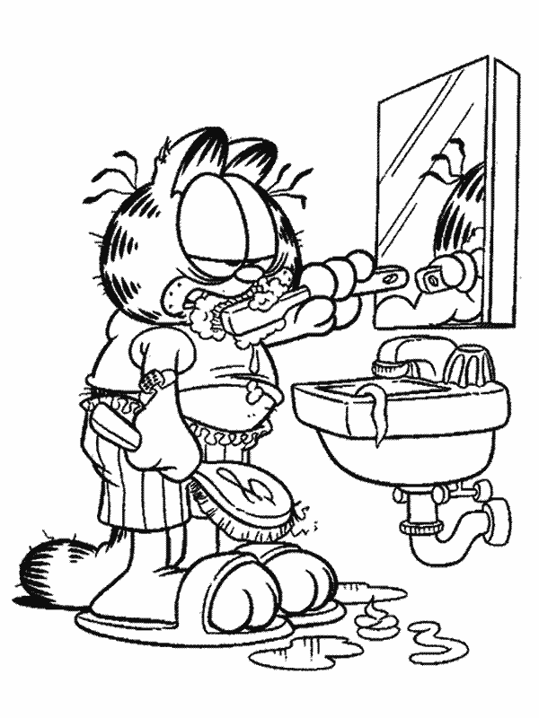 Disegno 16 Garfield