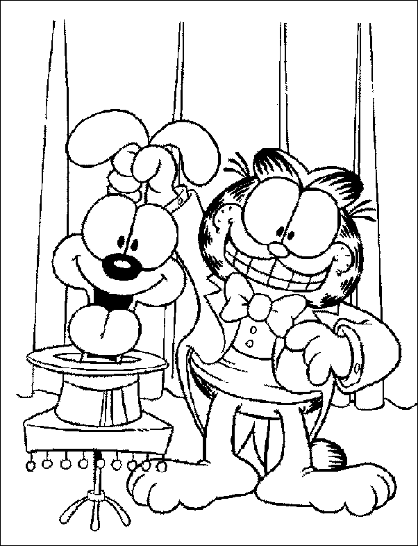 Disegno 19 Garfield