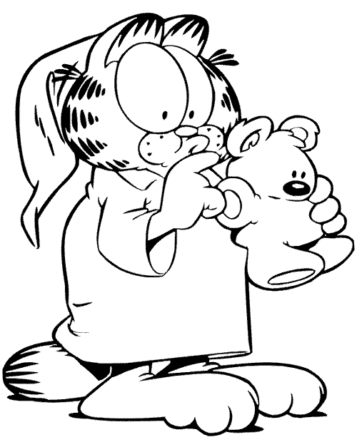 Disegno 34 Garfield