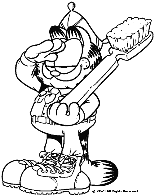 Disegno 37 Garfield